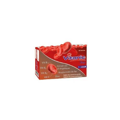 VITAL VITONIC FER, 30 GELULES
