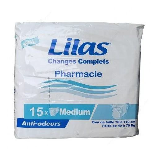 LILAS COUCHES ADULTES CONFORT PROTECT MEDIUM 15...