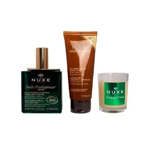 NUXE HUILE PRODIGIEUSE NEROLI 100 ML+DUO RDM GEL LAVANT & BOUGIE (OFFERT)
