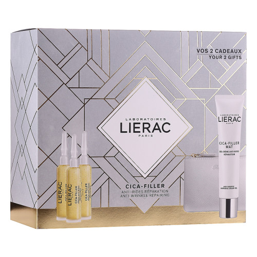COFFRET LIERAC CICA-FILLER SERUM+CREME ANTI RIDES