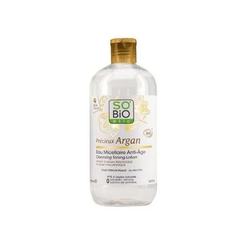 SO'BiO EAU MICELLAIRE ANTI-ÂGE ARGAN 500ML