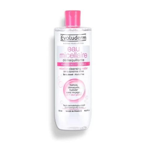 EVOLUDERM EAU MICELLAIRE DÉMAQUILLANTE PEAUX...