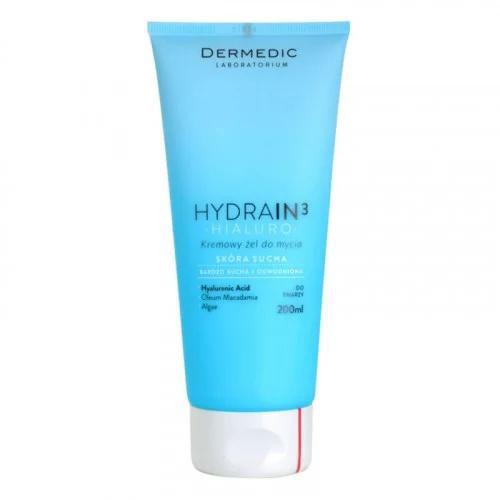DERMEDIC HYDRAIN 3 HIALURO GEL NETTOYANT 200ML