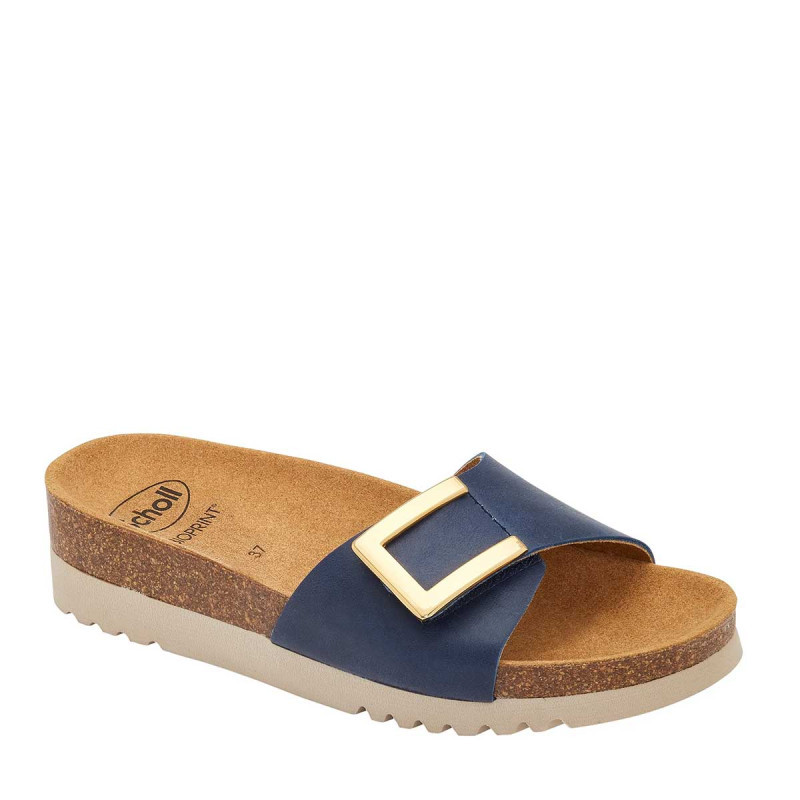 SCHOLL MONTEREY - Sabot orthopédique femme Bleu