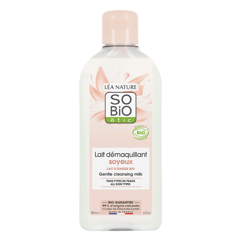 SO'BIO LAIT DEMAQUILLANT LAIT D'ANESSE 200ML