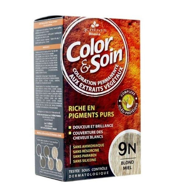 Color Soin Blond Miel 9n Coloration Permanente