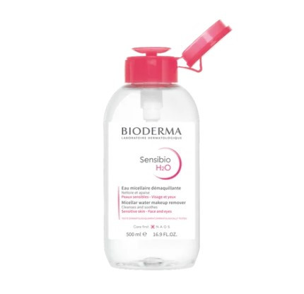 BIODERMA SENSIBIO H2O EAU MICELLAIRE POMPE INVERSEE 500ML